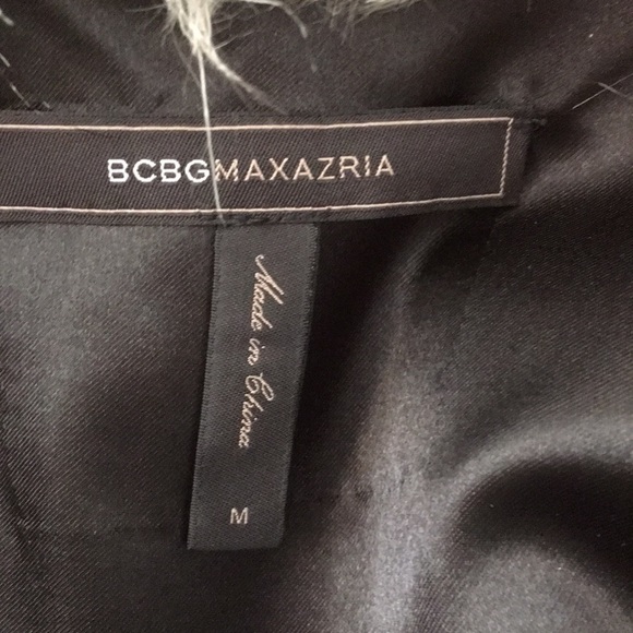 New BCBG Maxazria Foucault fur jacket - Picture 6 of 8